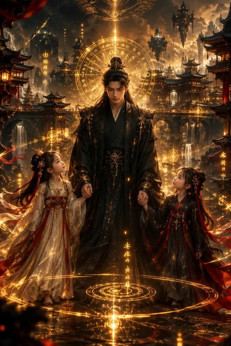 和离后我带女儿横扫魔域 短剧封面 《和离后我带女儿横扫魔域》短剧封面